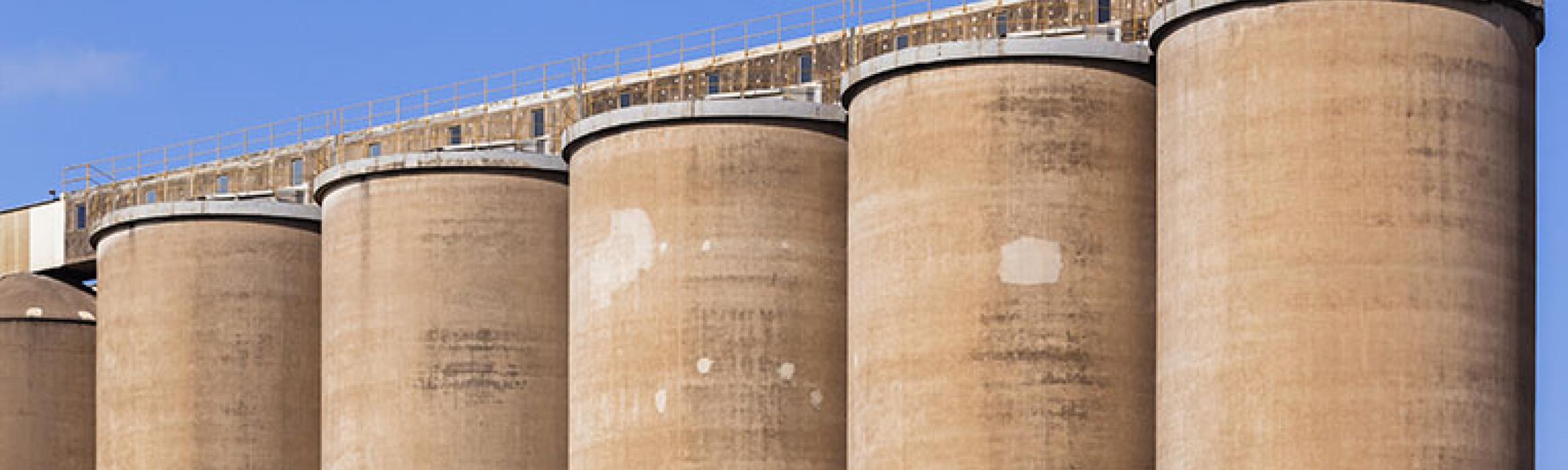 Metropolitan Insulation: Cemex Concrete Silos Tilbury | Spray Foam