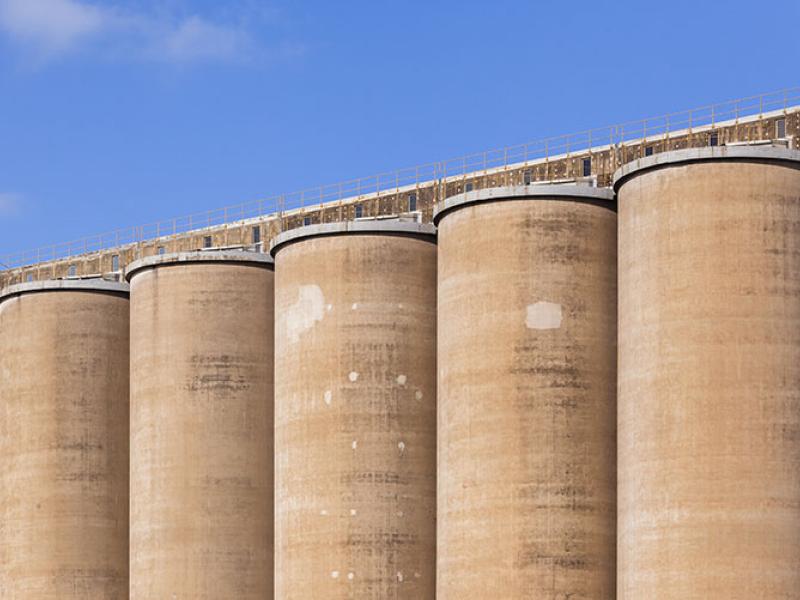 Metropolitan Insulation: Cemex Concrete Silos Tilbury | Spray Foam